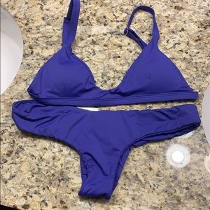 Midori Bikini Joie Top and Brayden Bottoms in Ink